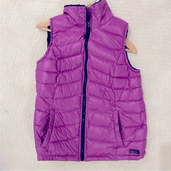 Calvin Klein Purple Vest - Picture 2 of 3